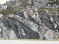 badcallian gneiss, oldest, scourie, laxford bridge, scotland, igneous, metamorphic